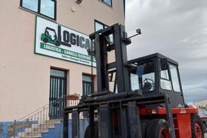 Carrello elevatore diesel usato marca LINDE Modell