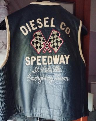giubbotto Diesel co . pelle
