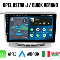 Opel Astra J  KIT COMPLETO Autoradio android 2 din
