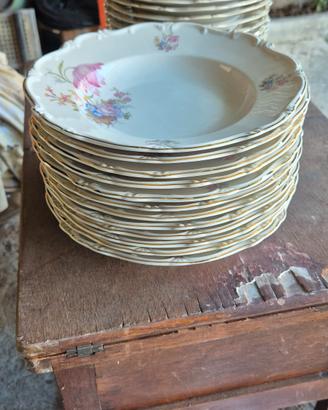 Servizio Completo Hertel Jacob Vintage Porzellan