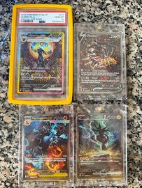 Mega Charizard X Ex,Zekrom ex,Umbreon ex,GiratinaV