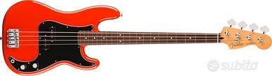 BASSO FENDER PRECISION BASS PLAYER CORAL RED