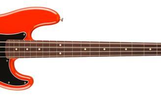 BASSO FENDER PRECISION BASS PLAYER CORAL RED