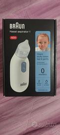 aspiratore nasale elettrico Braun nuovo