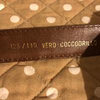 Cintura vero coccodrillo