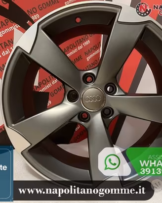 Cerchi in lega Audi A3 8p A4 A6 Q3 TT 17 pollici