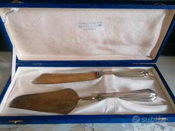 Set posate da dolci argento 800/1000 Solingen 