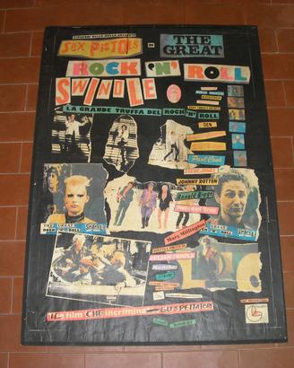 Manifesto (no poster) SEX PISTOLS  vintage 98x68,5