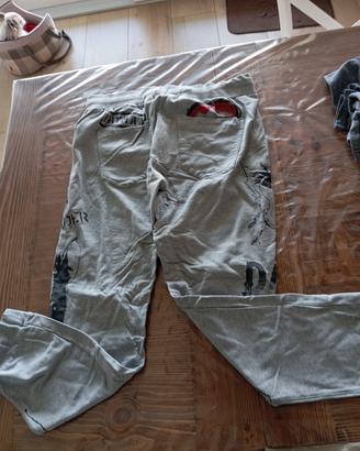 pantaloni in cotone 
