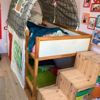 letto reversibile ikea kura