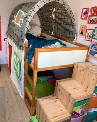 letto reversibile ikea kura