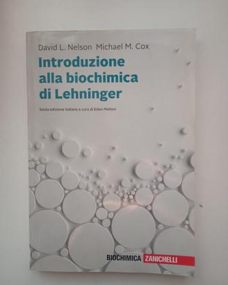 Introduzione alla biochimica di lehninger  7 ediz