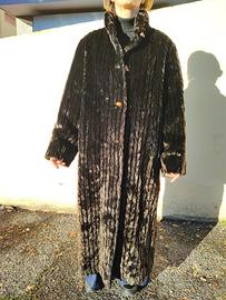 Pelliccia di castoro e pelle