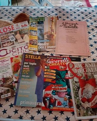 riviste per cucito e ricamo 