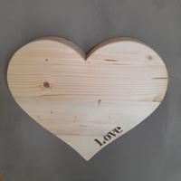 Cuore in legno 