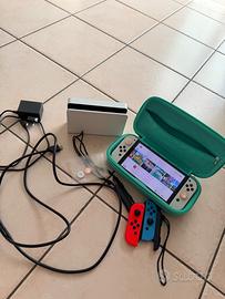Nintendo switch oled con giochi