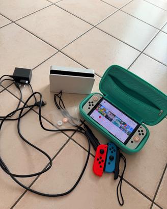 Nintendo switch oled con giochi