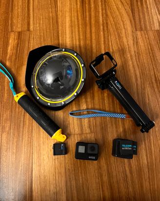 Gopro hero 7 black con accessori