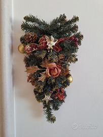 Ghirlanda natalizia per porta 