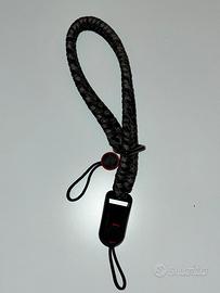 JTKREW Cinghia Macchina da Polso per Fotografica a Sgancio Rapid in Corda di Paracord per DSLR/SLR, Laccio da Polso per Fotocamera (Nero