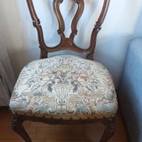 4 sedie stile barocco