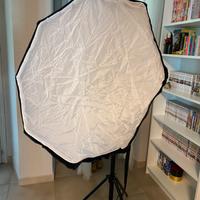 Wireless Flash Strobo + Softbox ottagonale NEEWER