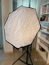 Wireless Flash Strobo + Softbox ottagonale NEEWER