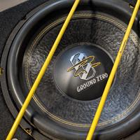 Ground Zero Subwoofer + Amplificatore 1000W RMS