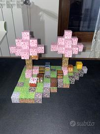 Minecraft modellino 3d cubetti magnetici