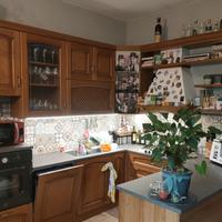 Cucina noce chiaro completa 