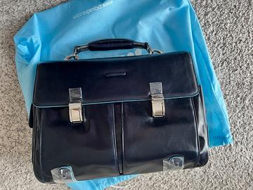 PIQUADRO cartella due tasche NUOVA