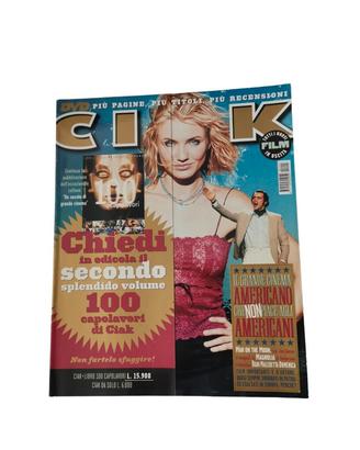 rivista CIAK cover Cameron Diaz Tom Cruise poster