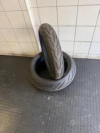 Gomme moto pirelli rosso 3
