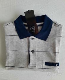 Polo a righe nuova