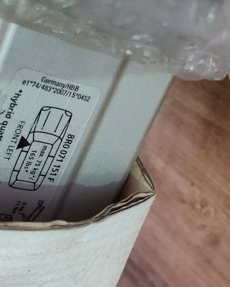 Barre portapacchi originali Q5