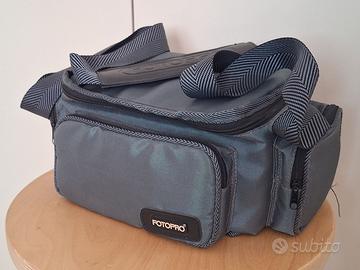 borsa fotografica fotocamera obiettivi videocamera