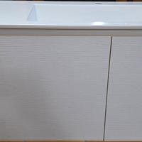 Mobiletto bagno completo di lavabo