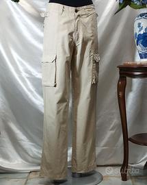 IVY OXFORD Pantalone Cargo Uomo Dritto IT 46 Beige