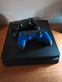 PlayStation 4 PS4 Slim 500GB + 2 controller