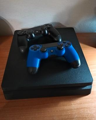 PlayStation 4 PS4 Slim 500GB + 2 controller