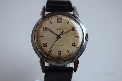 Orologio Militare TITUS GENEVE Vintage Swiss Made