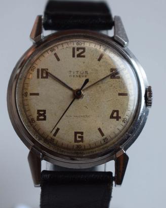 Orologio Militare TITUS GENEVE Vintage Swiss Made