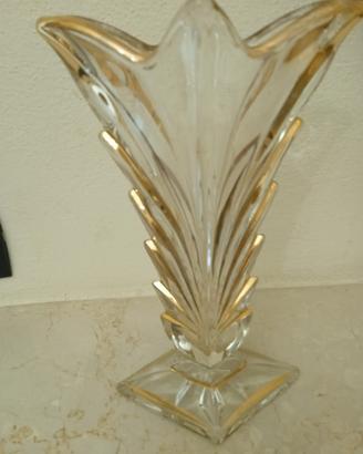 Elegante vaso decorativo in vetro