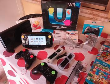 console wiiu+accessori+22 giochi da colezzione