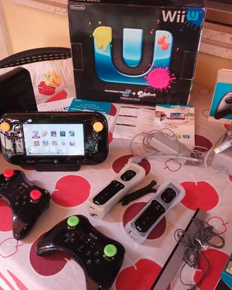 console wiiu+accessori+22 giochi da colezzione