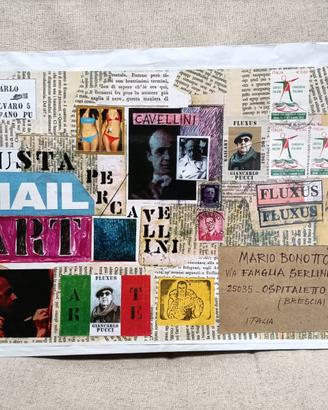 Giancarlo Pucci FLUXUS Rarissima Busta Mail Art