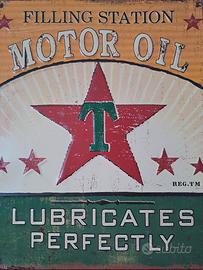 Insegna vintage in ferro