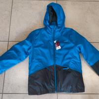 giacca da sci snowboard 12 Anni 143-153cm blu
