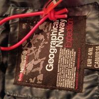 piumino lungo Blu scuro 