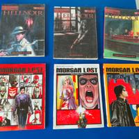Primi 3 Volumi dei Fumetti Morgan Lost & Hellnoir